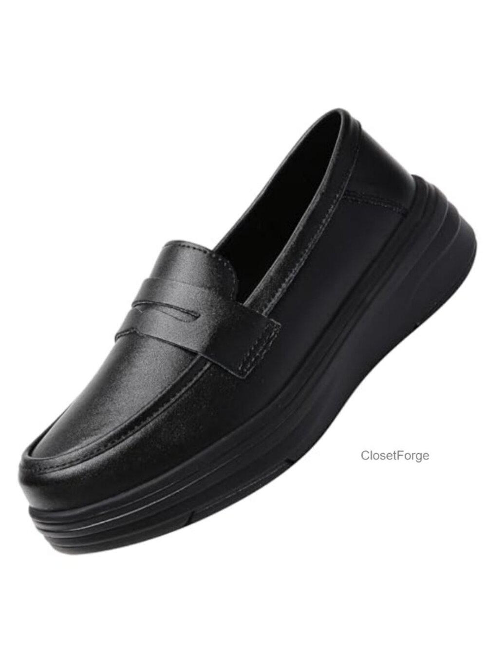 Women's Slip On Nurse Shoes Anti Slip Loafer Work Shoes Lightweight